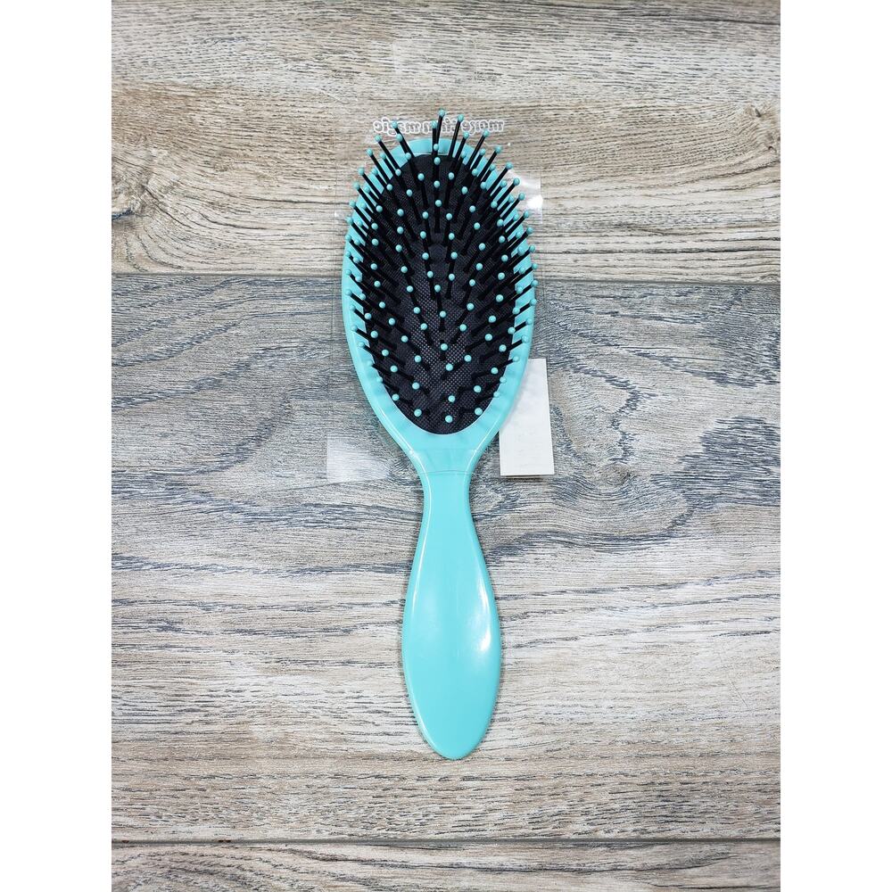 More Than Magic Monogram L Teal 9" Hair Brush